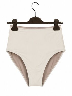 Lululemon Women's High Waist Bikini Bottom Ivory Swim Size Small US 6